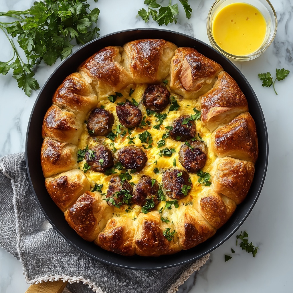 Sausage and Egg Breakfast Rolls Recipe - Recipe Image