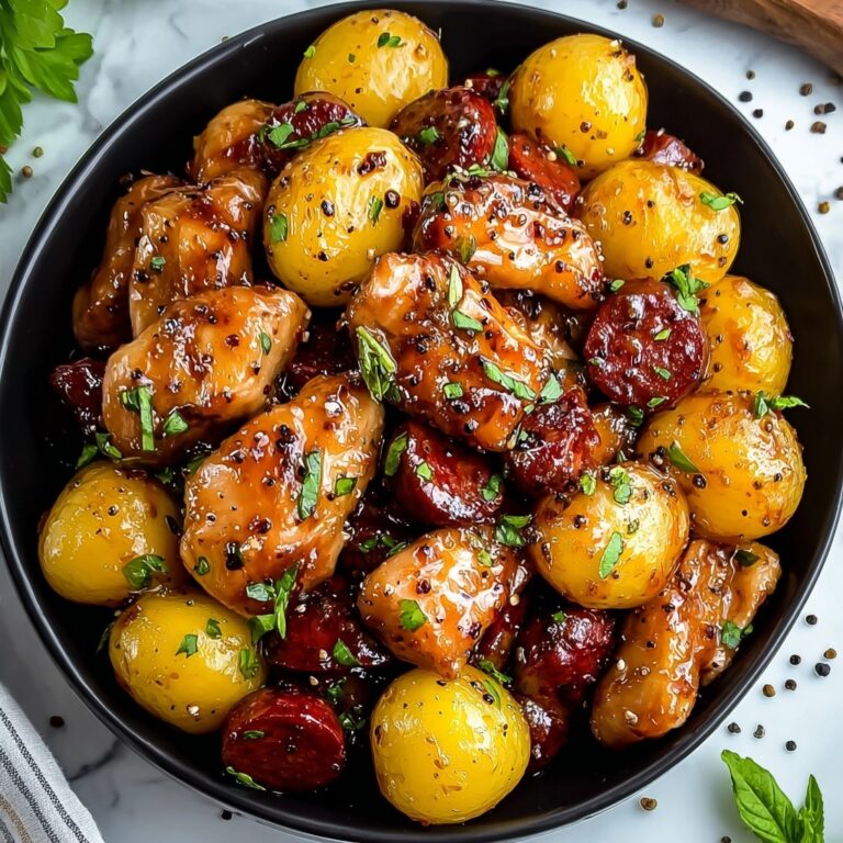 Sheet Pan Lemon Balsamic Chicken and Potatoes Recipe