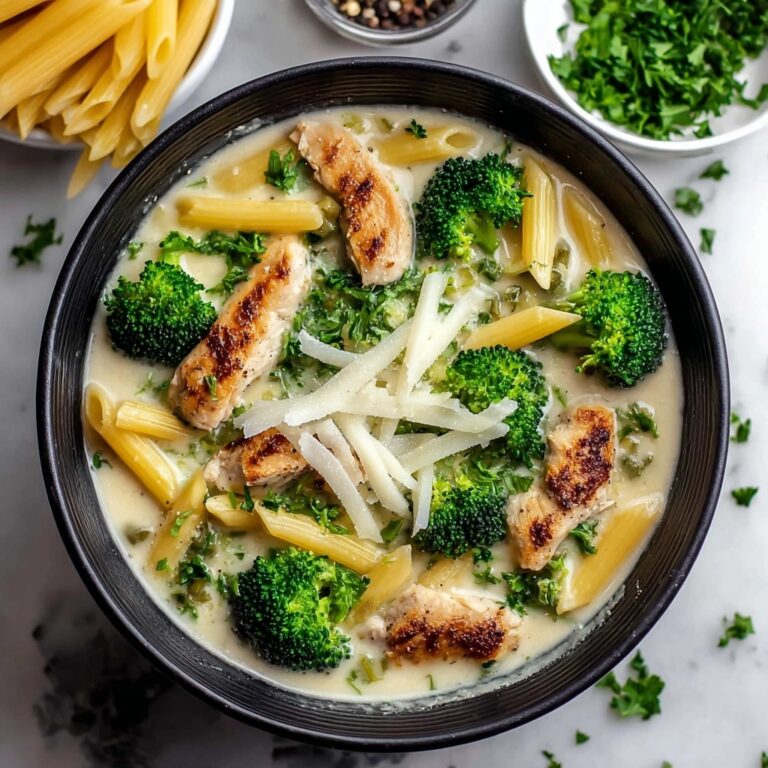 Creamy Broccoli and Chicken Penne Recipe