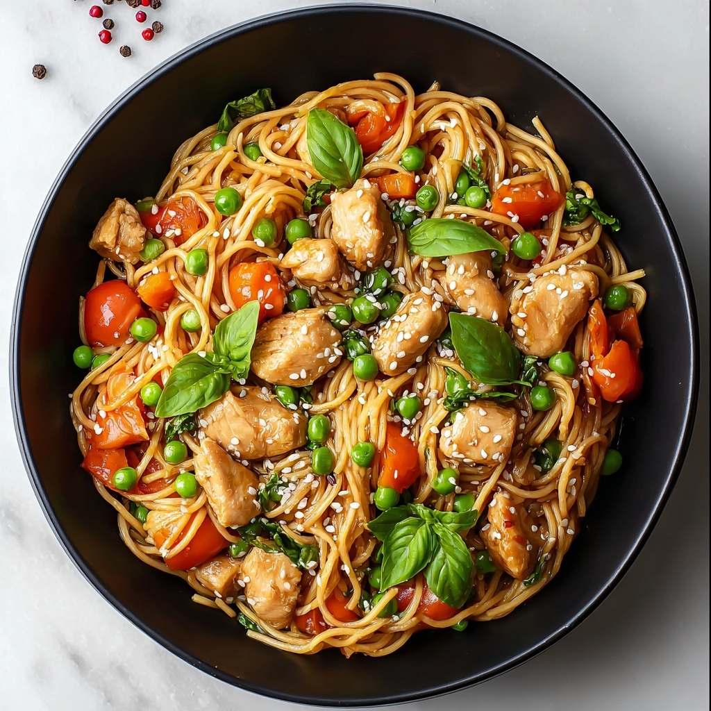 Chicken Lo Mein Recipe - Recipe Image