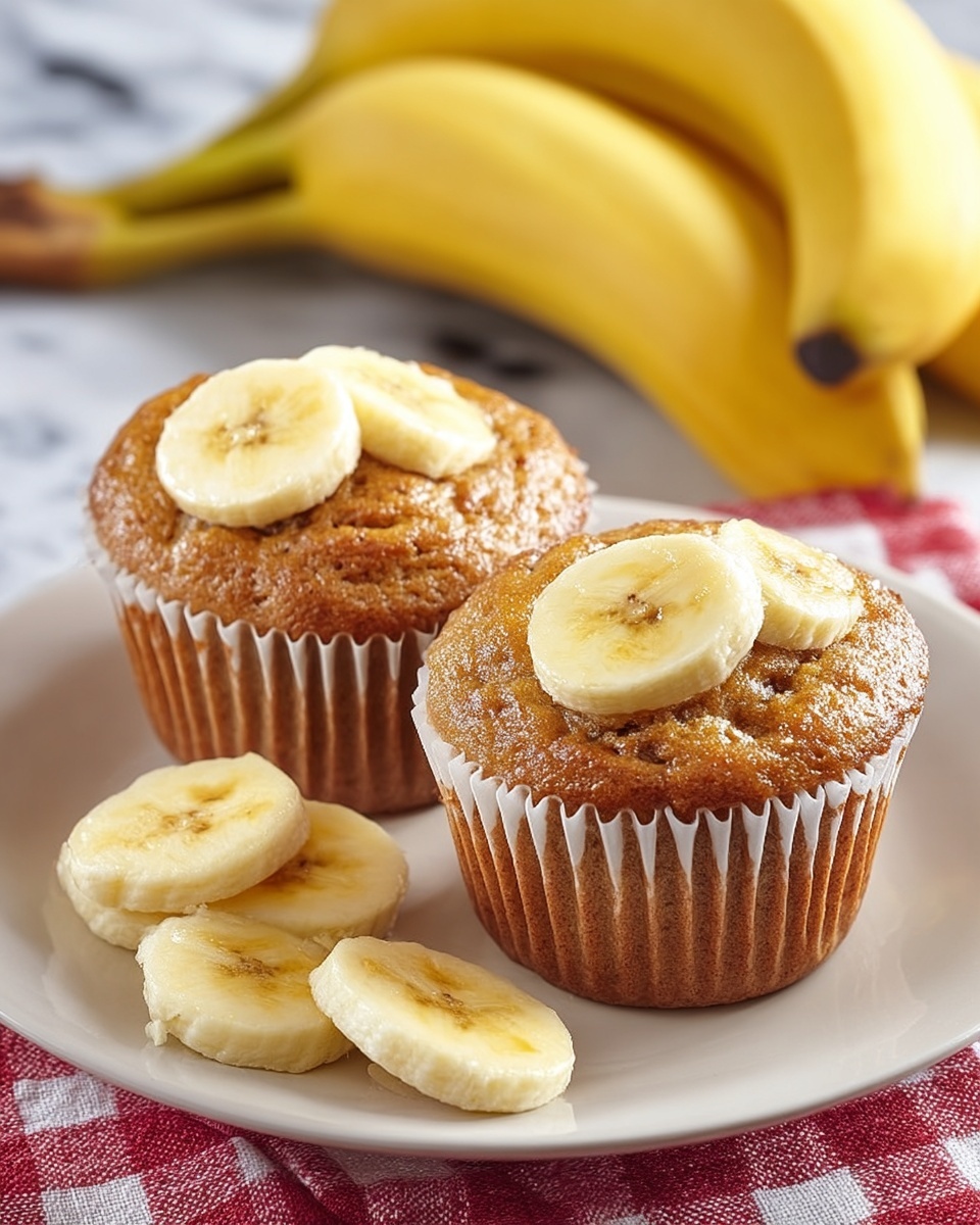Brown Sugar Banana Muffins Recipe - Recipe Image