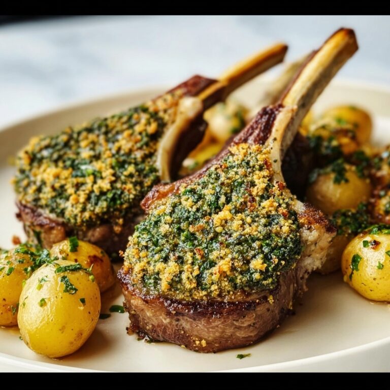 Herb-Crusted Lamb Chops Recipe