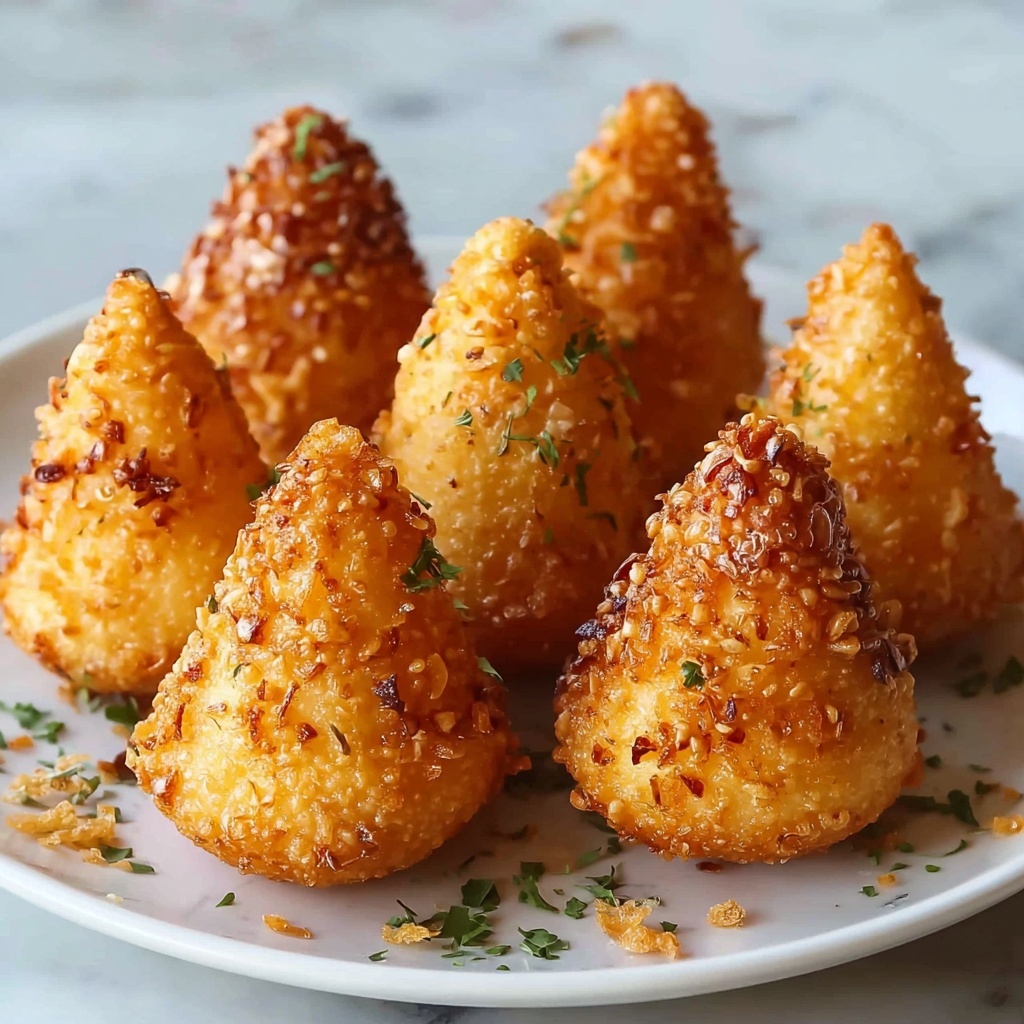 Brazilian Chicken Croquettes (Coxinhas) Recipe - Recipe Image