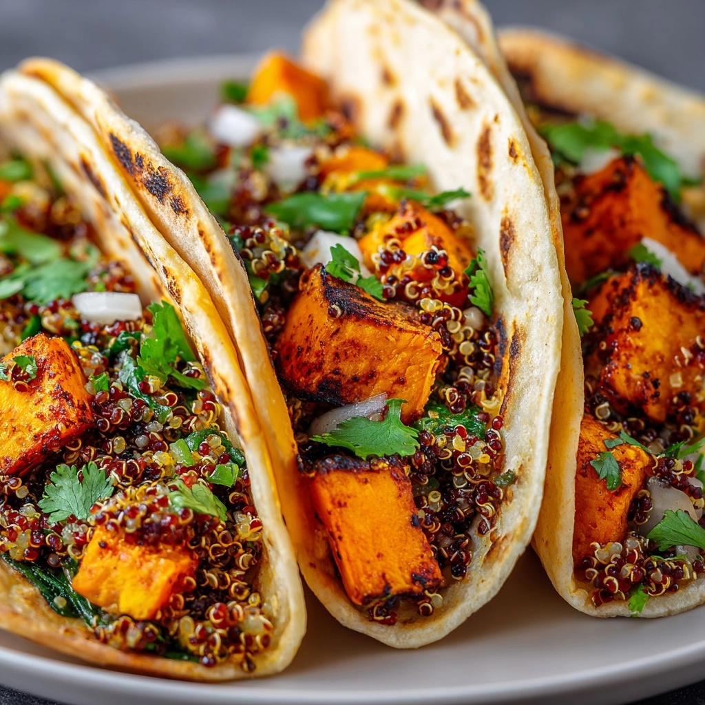 Chipotle Sweet Potato Quinoa Tacos Recipe - Recipe Image