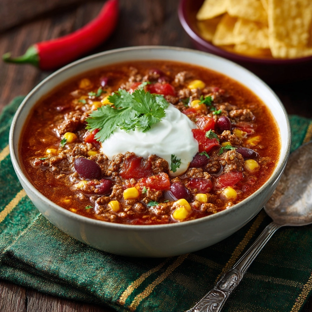 Easy Taco Soup Recipe - Recipe Image
