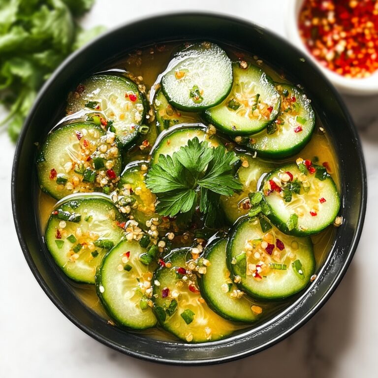 Cucumbers with a BANG Recipe