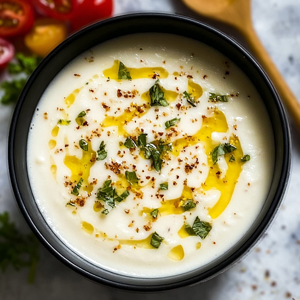 Creamy Garlic Parmesan Sauce Recipe - Recipe Image