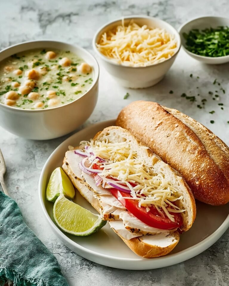 Panuozzo Sandwich with Roasted Red Peppers, Zucchini, and Melted Mozzarella Recipe