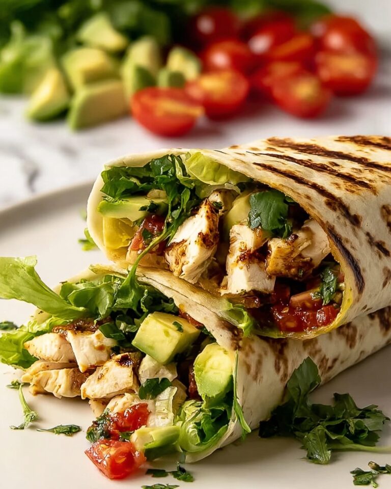 Chicken Avocado Wrap Recipe