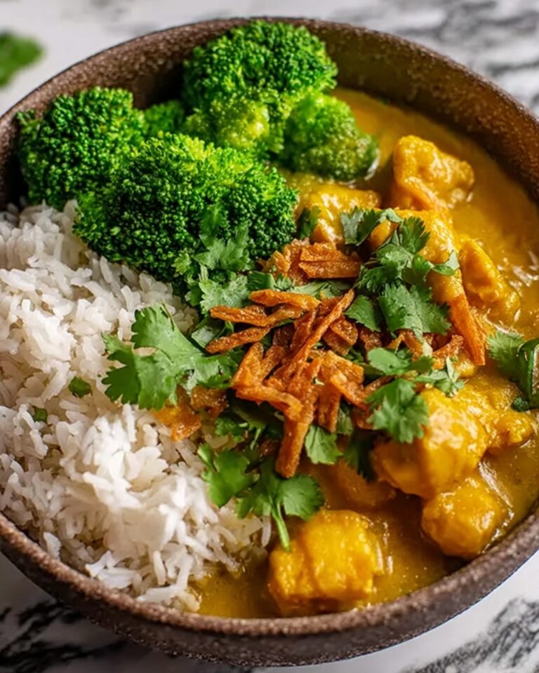Golden Coconut Chicken Curry Recipe
