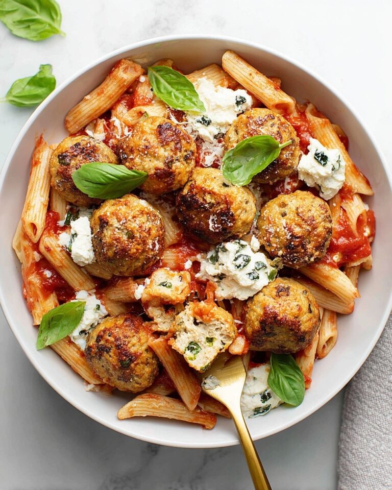 Chicken and Ricotta Meatballs Recipe