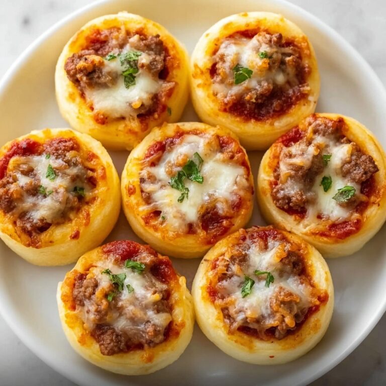 Italian Sausage Pizza Rolls Recipe
