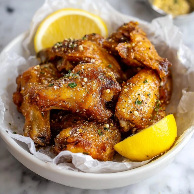 Honey Lemon Pepper Wings Recipe