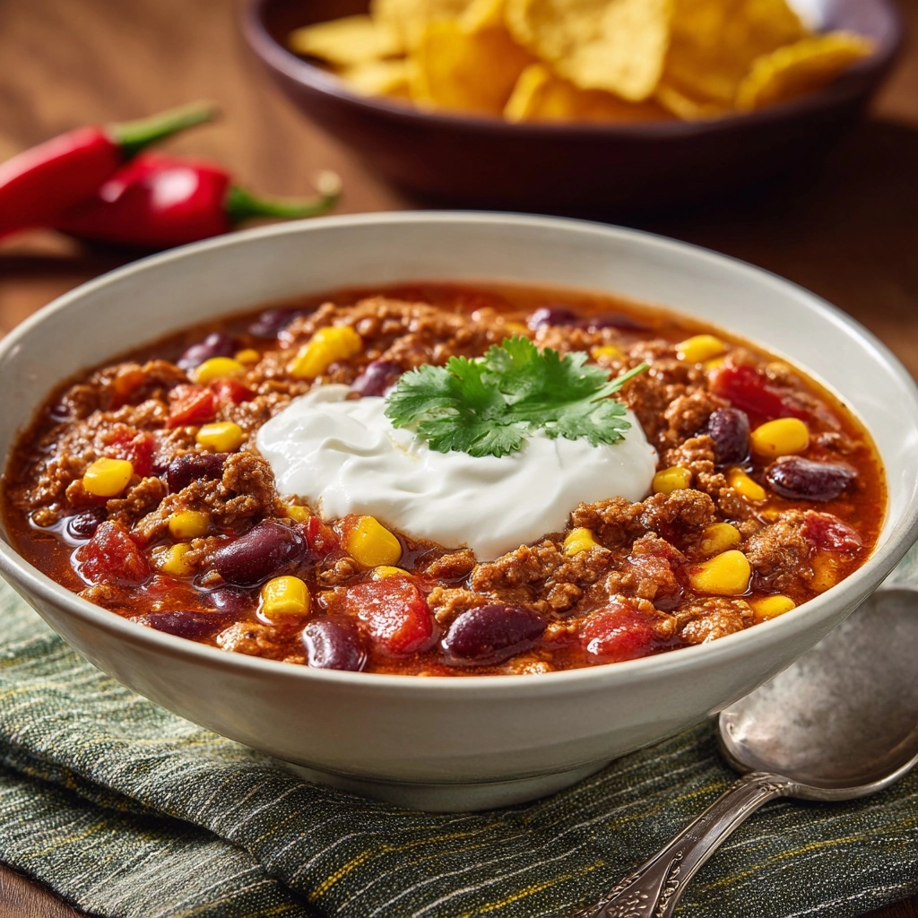 Easy Taco Soup Recipe - Recipe Image