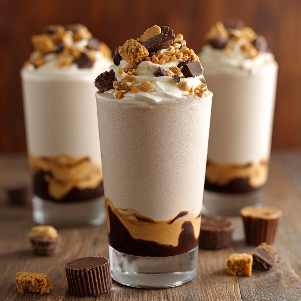 Peanut Butter Cup Frappuccino Recipe - Recipe Image