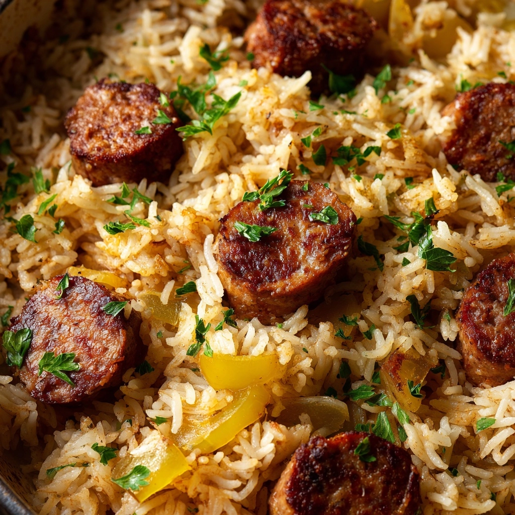Sausage and Rice Recipe - Recipe Image