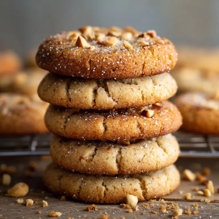 Gourmet Thick Peanut Butter Cookies Recipe