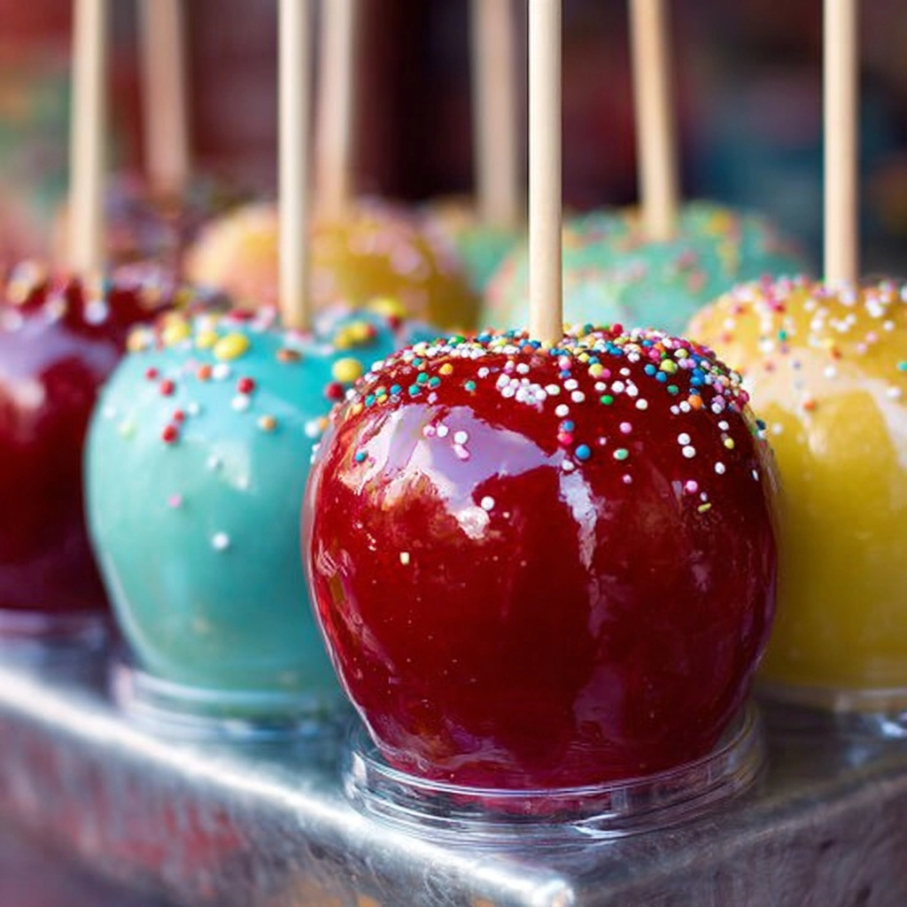 Jolly Rancher Candy Apples Recipe - Recipe Image