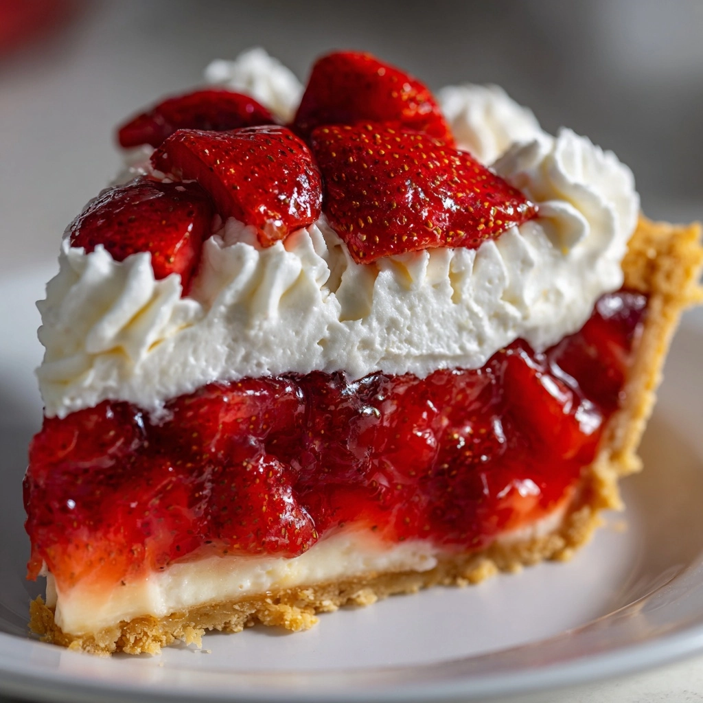 Strawberry Cool Whip Pie Recipe - Recipe Image