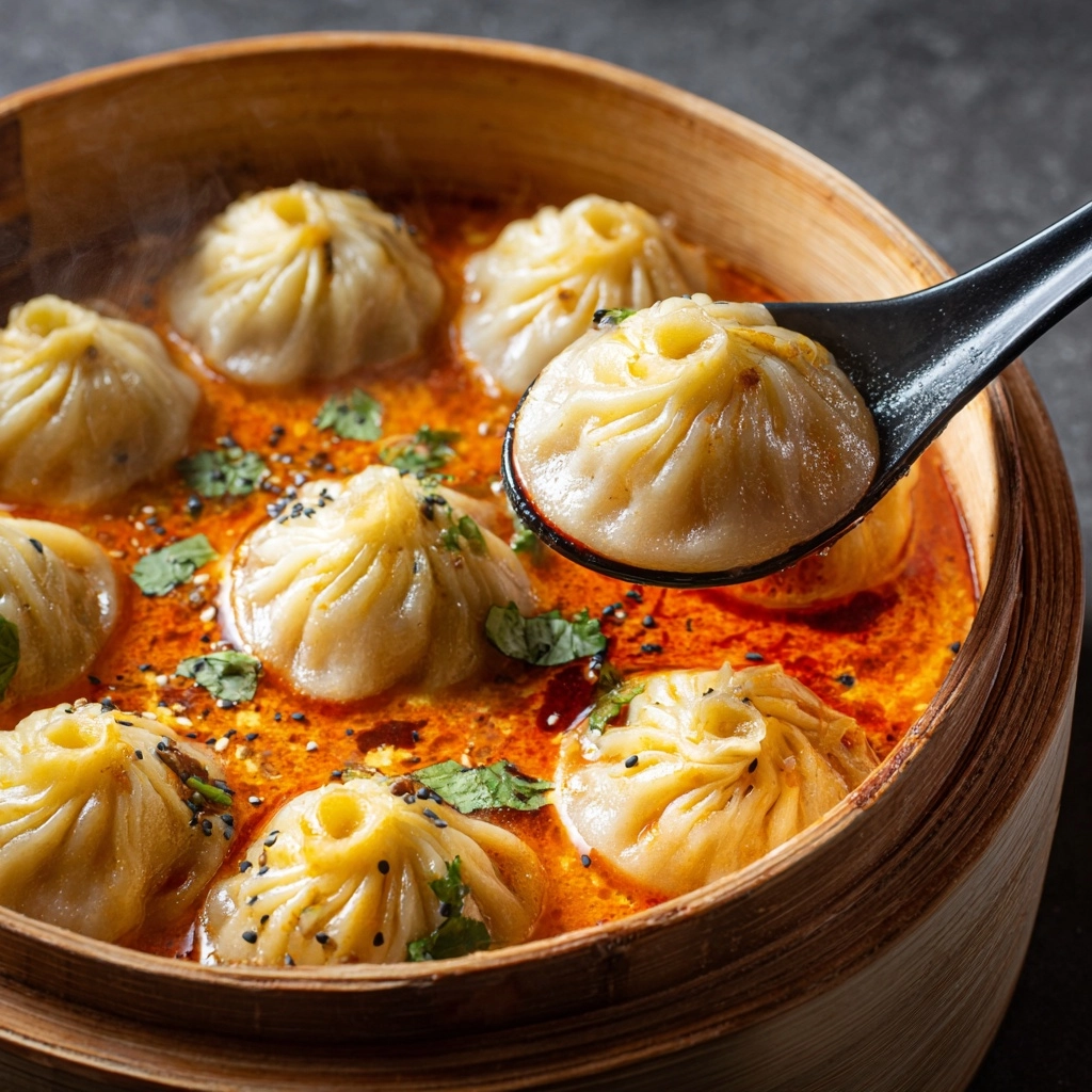 Thai Curry Soup Dumplings Recipe - Recipe Image