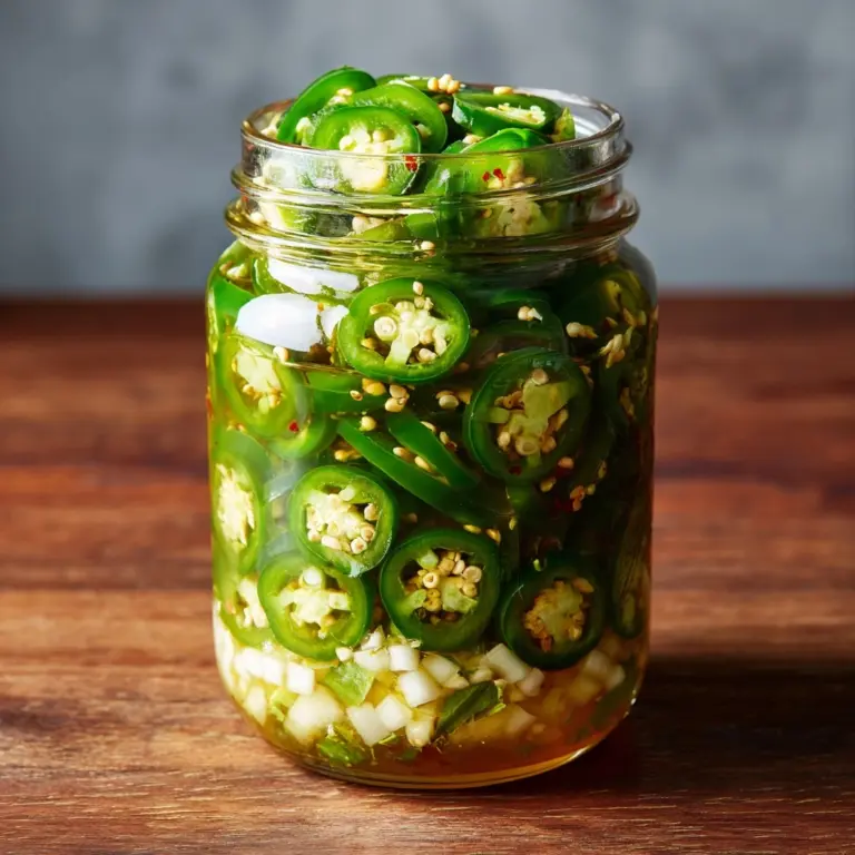 Bread and Butter Jalapeño Pickles Recipe