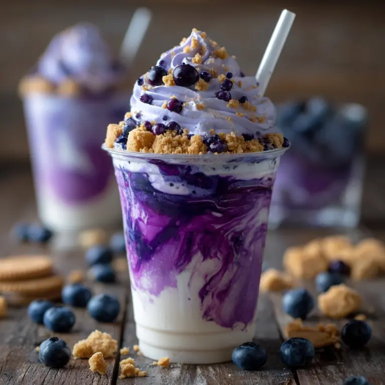 Blueberry Cheesecake Frappuccino Recipe
