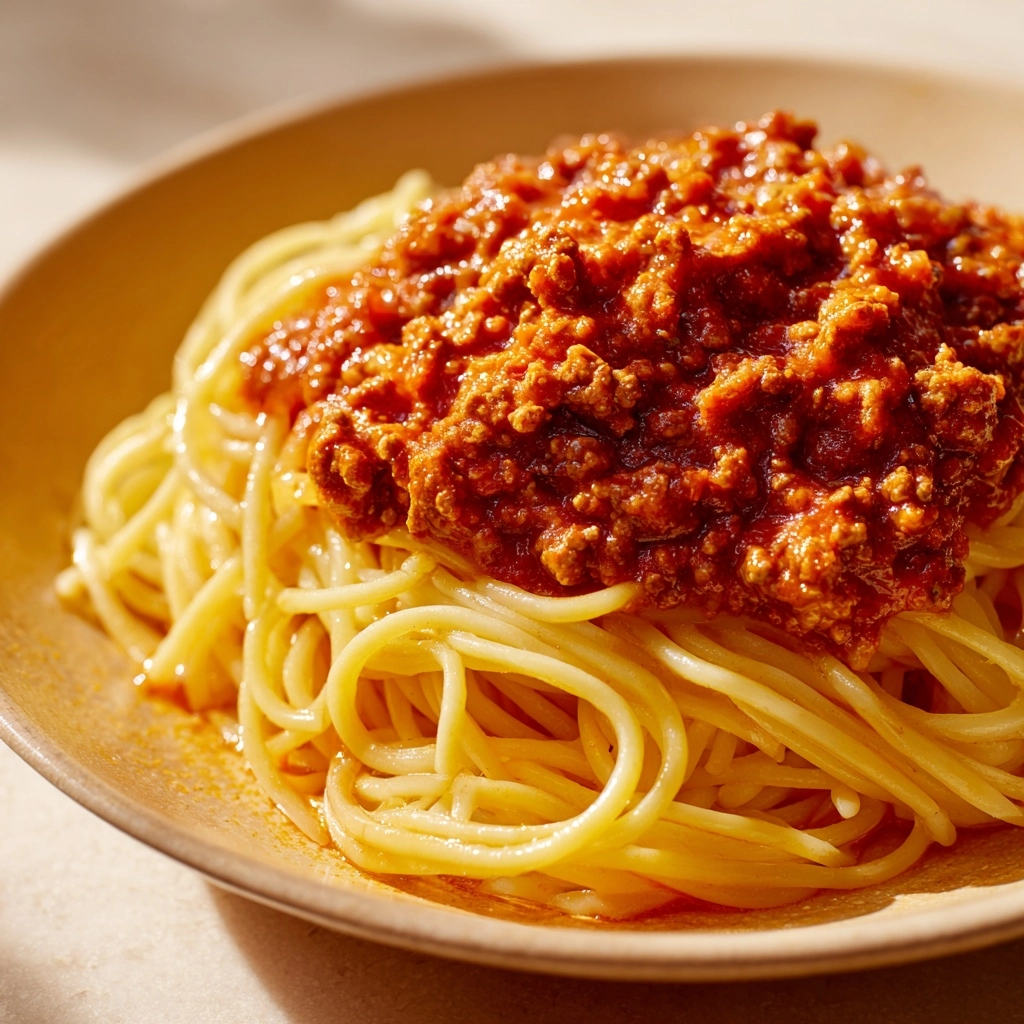Slow Cooker Church Supper Spaghetti Recipe - Recipe Image
