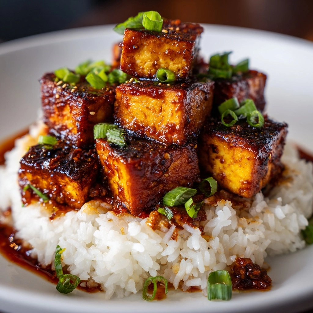 Baked Crispy Peanut Tofu Recipe - Recipe Image