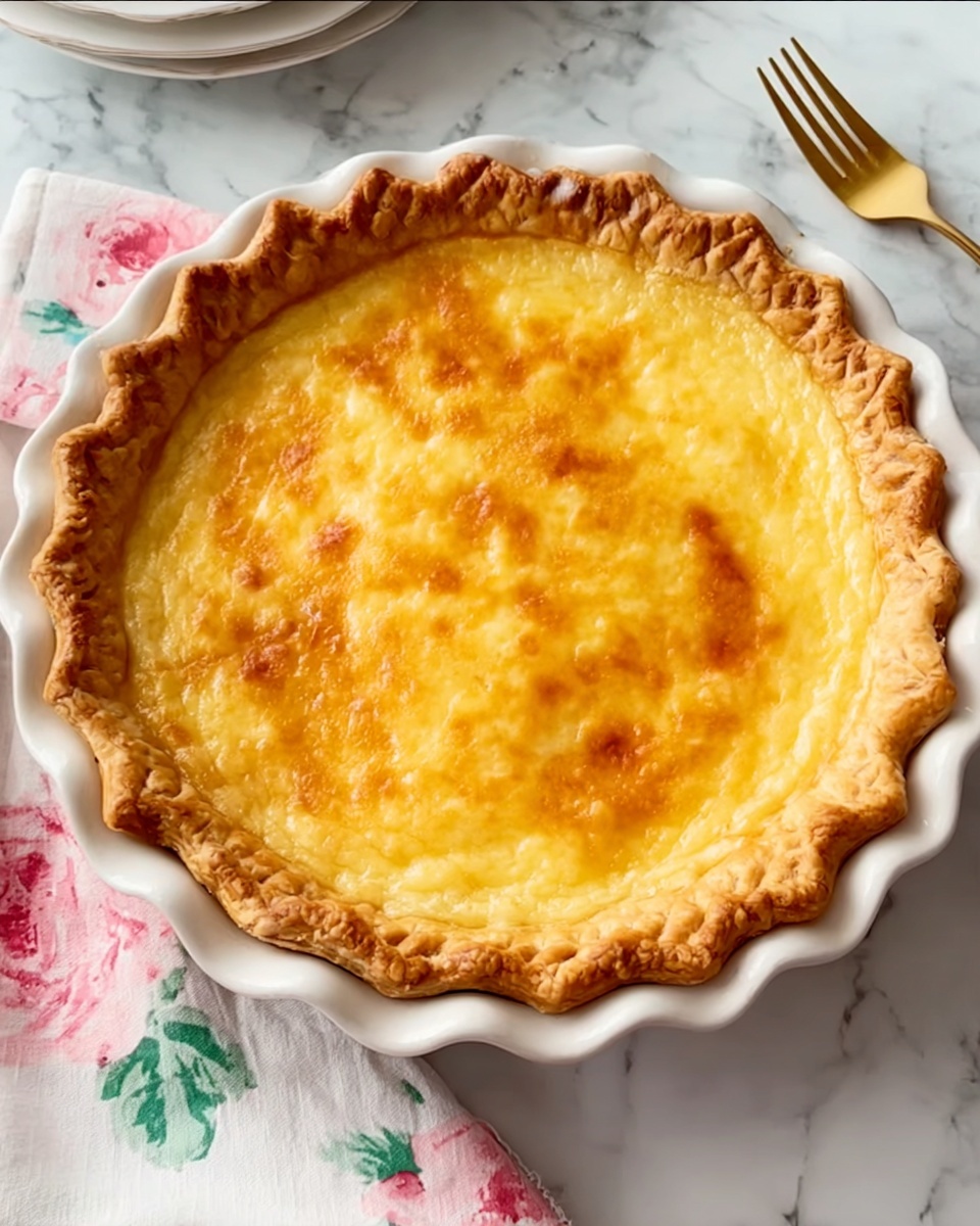 Water Pie Recipe - Recipe Image