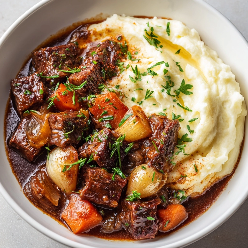 Timeless Beef Stew with a French Twist Recipe - Recipe Image