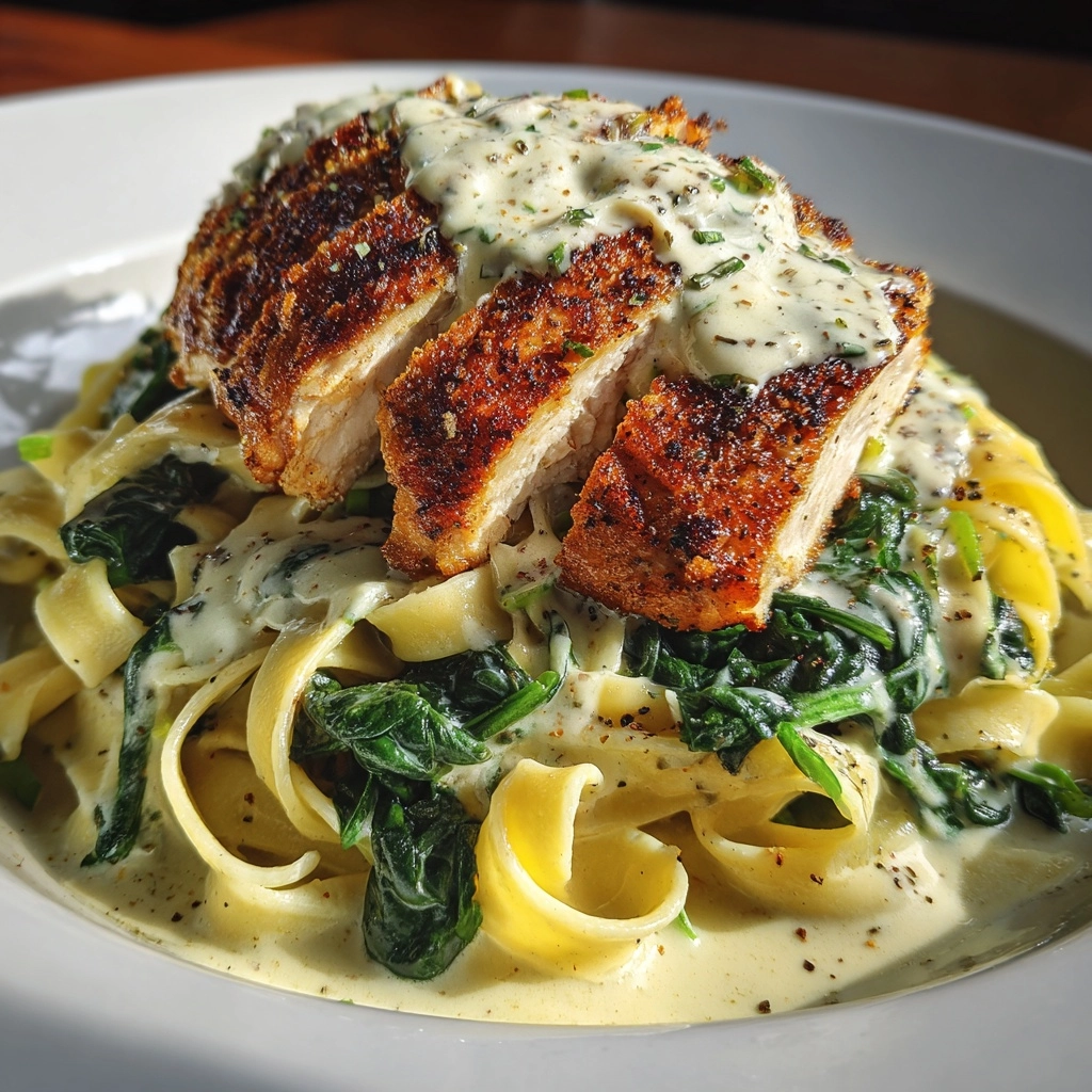 Creamy Chicken Florentine Recipe - Recipe Image