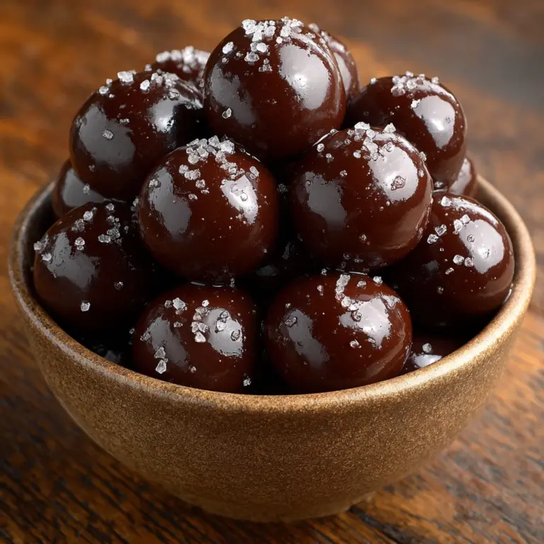 Chocolate Peanut Butter Balls Recipe