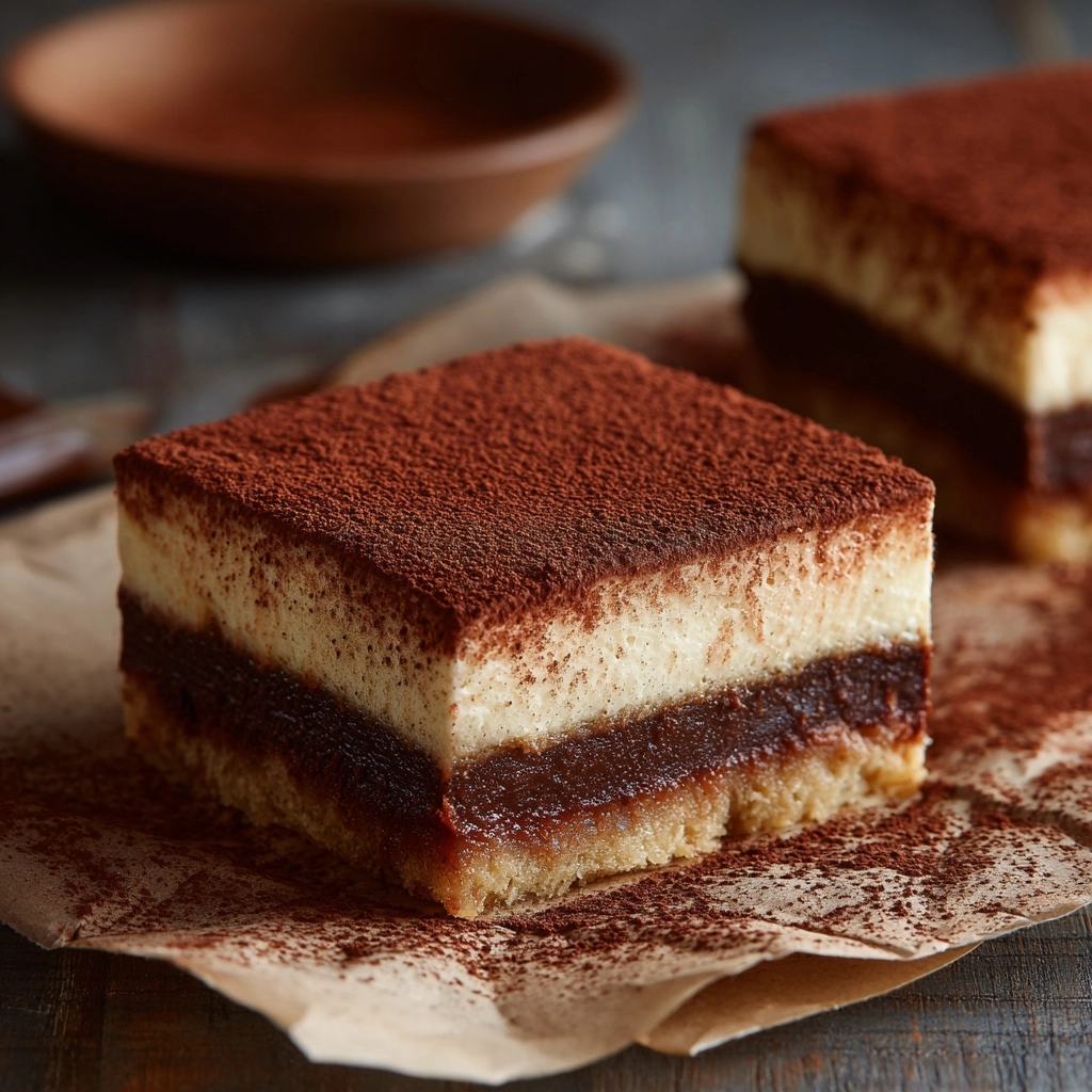 Tiramisu Brownies Recipe - Recipe Image