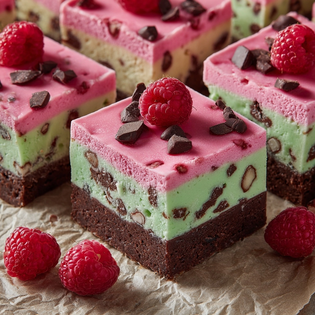 Spumoni Bars Recipe - Recipe Image