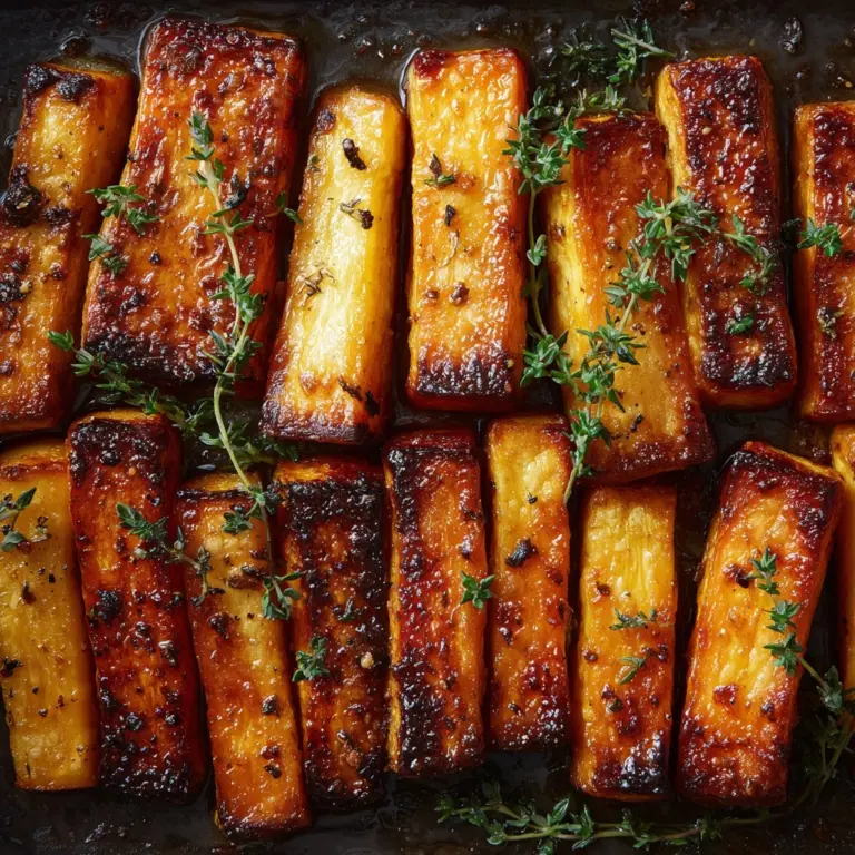 Honey Roasted Parsnips: A Sweet and Savory Delight Recipe