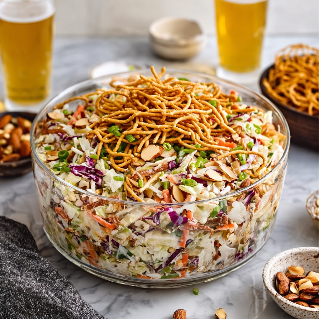 Asian Coleslaw with Sweet Chili & Toasted Almonds Recipe - Recipe Image