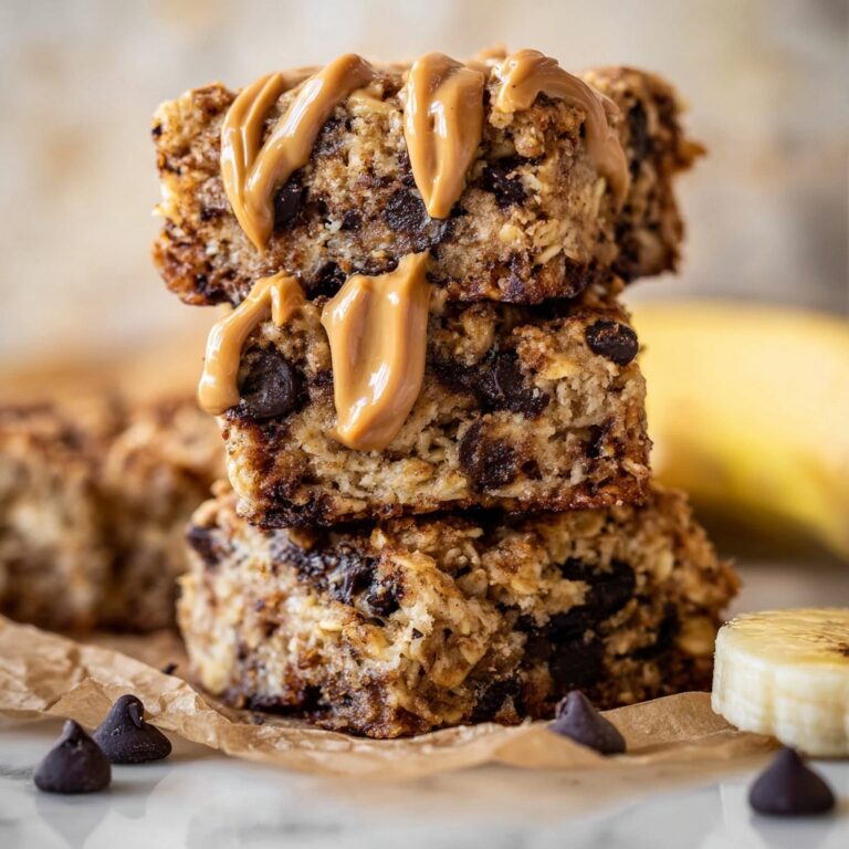 Peanut Butter Banana Baked Oatmeal Recipe