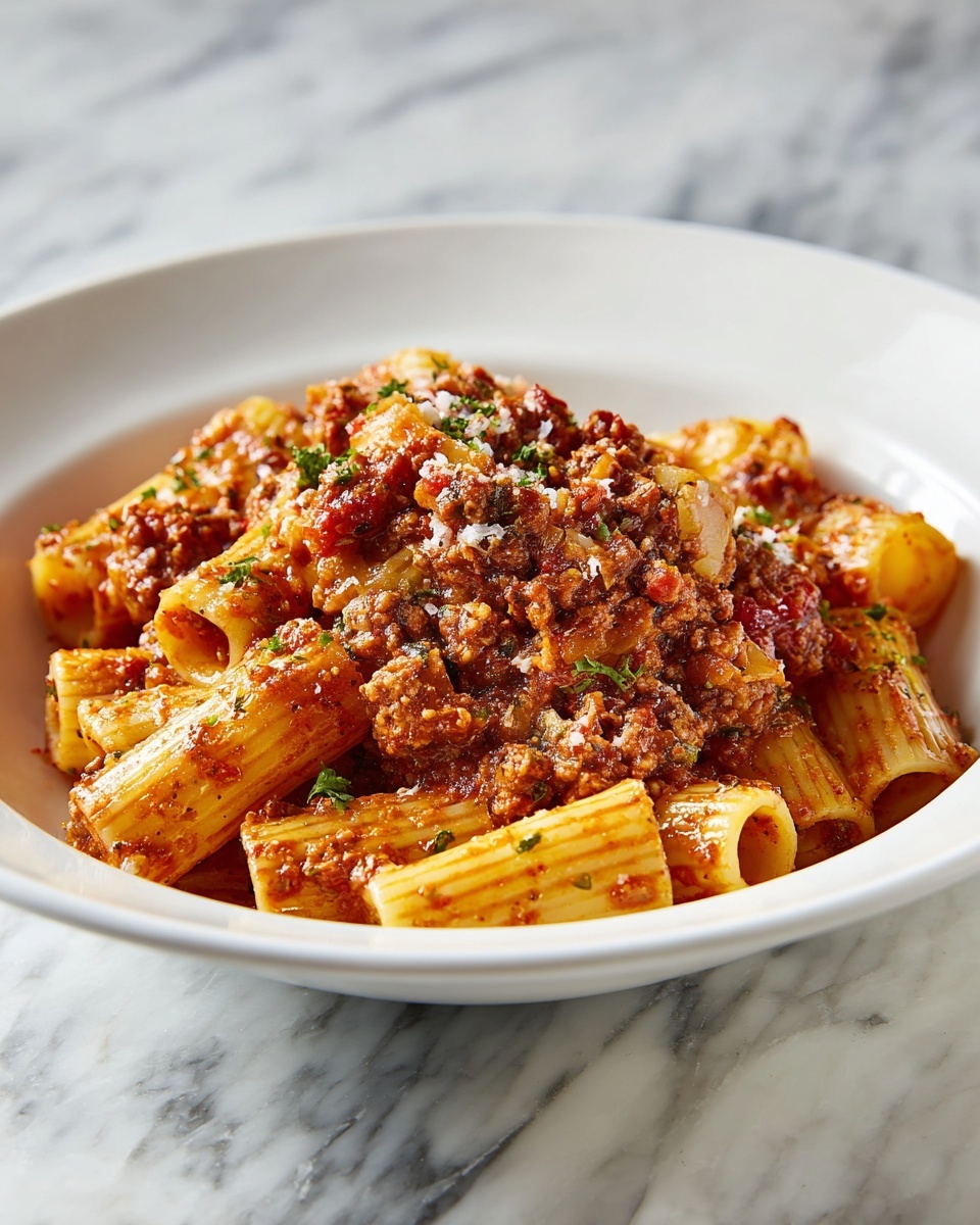 Creamy Rigatoni with Boursin Cheese Recipe - Recipe Image