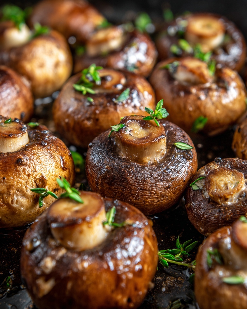 Garlic Butter Mushrooms Recipe - Recipe Image