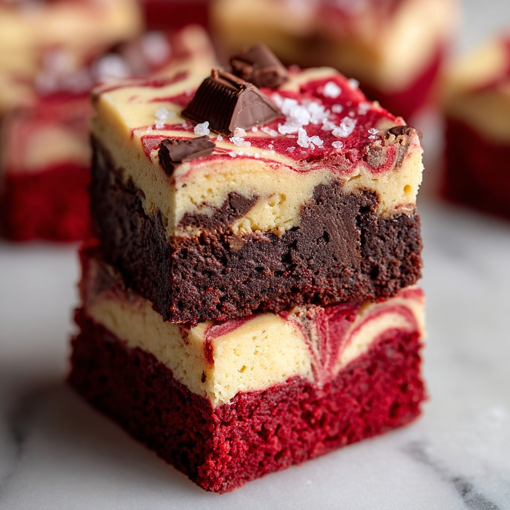 Red Velvet Brookies Recipe - Recipe Image