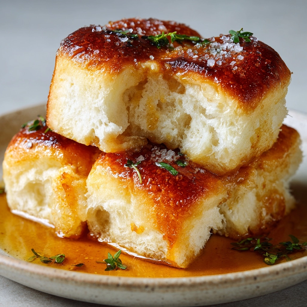 Salted Sage Honey Butter Brioche Rolls Recipe - Recipe Image