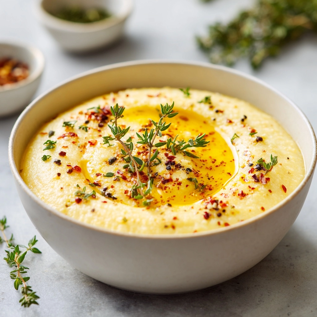 Italian Parmesan Polenta Recipe - Recipe Image