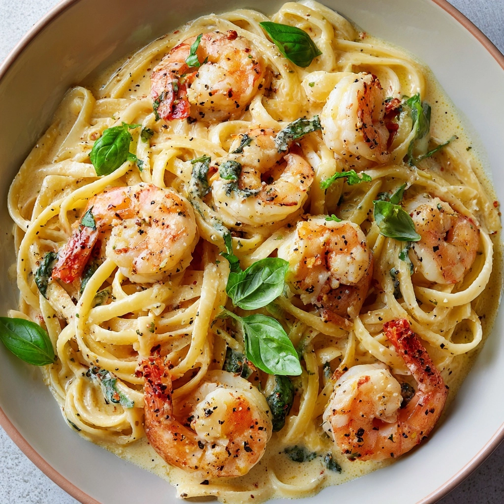 Creamy Marry Me Shrimp Pasta Recipe - Recipe Image