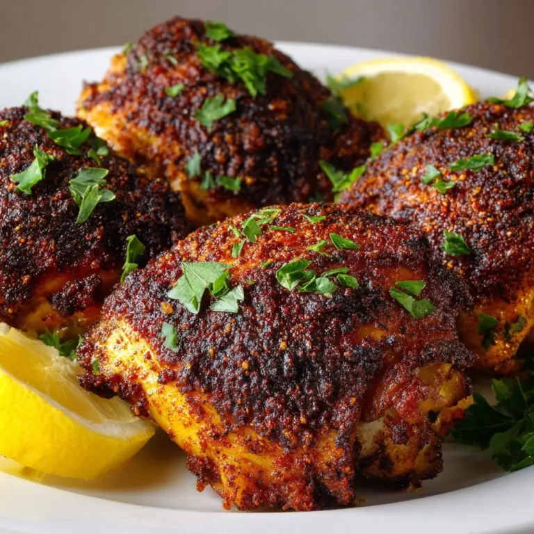 Air Fryer Chicken Thighs Recipe