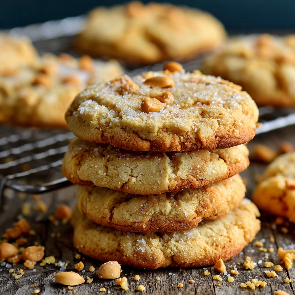 Gourmet Thick Peanut Butter Cookies Recipe - Recipe Image