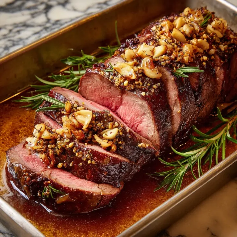 Beef Tenderloin in the Oven Recipe