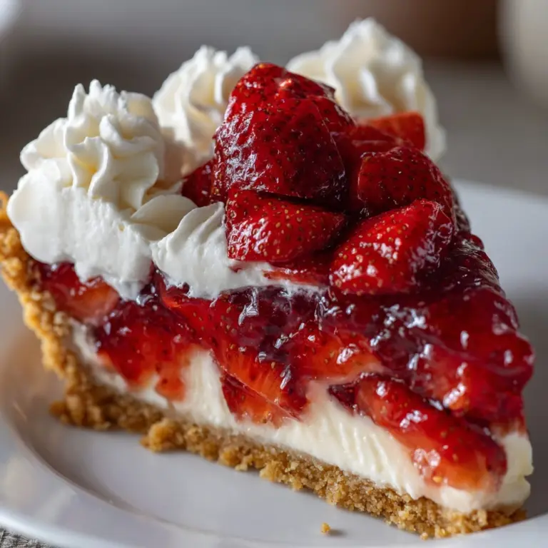 Strawberry Cool Whip Pie Recipe