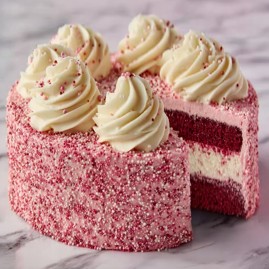 Pink Velvet Dream Cake Recipe - Recipe Image