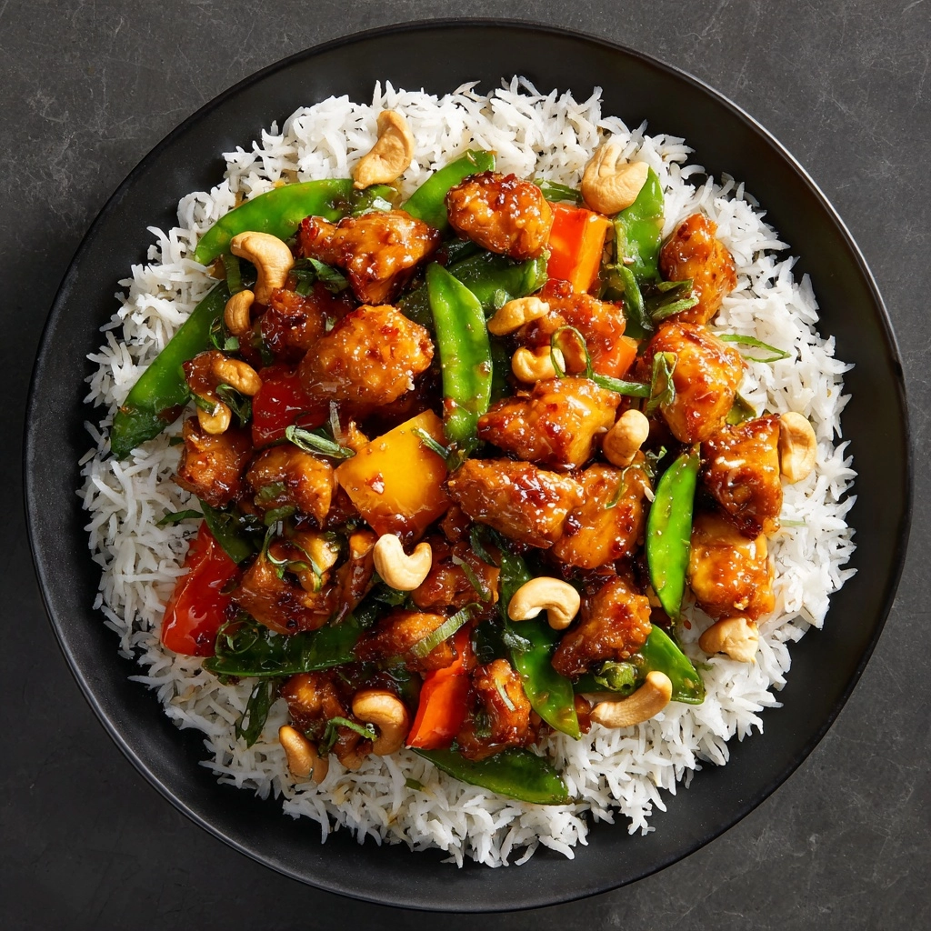 Cashew Chicken Recipe - Recipe Image