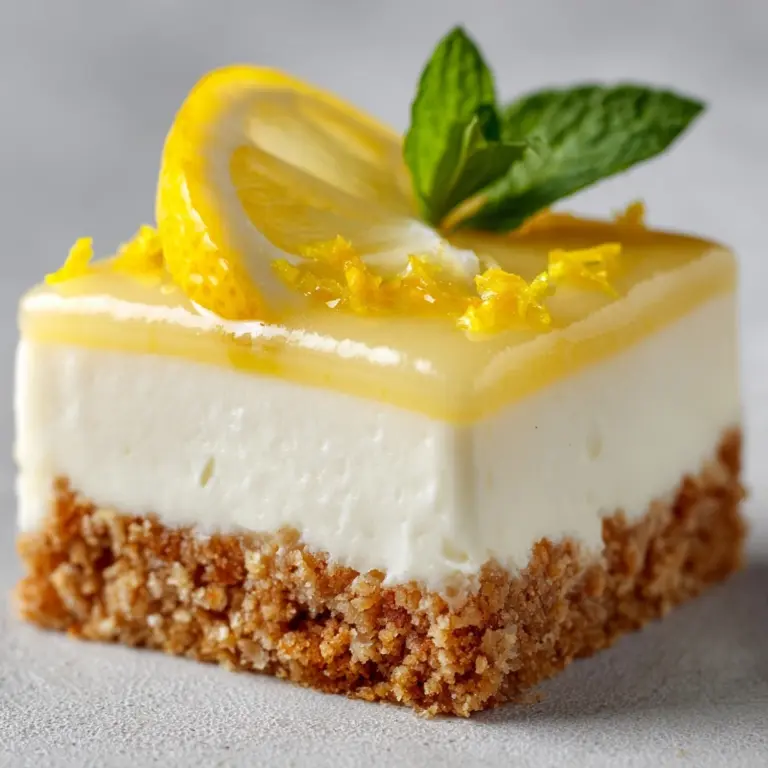 Mini Lemon Cheesecakes Recipe